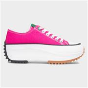 Heavenly Feet Strata Womens Pink Platform Canvas (Click For Details)