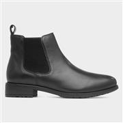 Hush Puppies Sammie Womens Black Leather Boot (Click For Details)