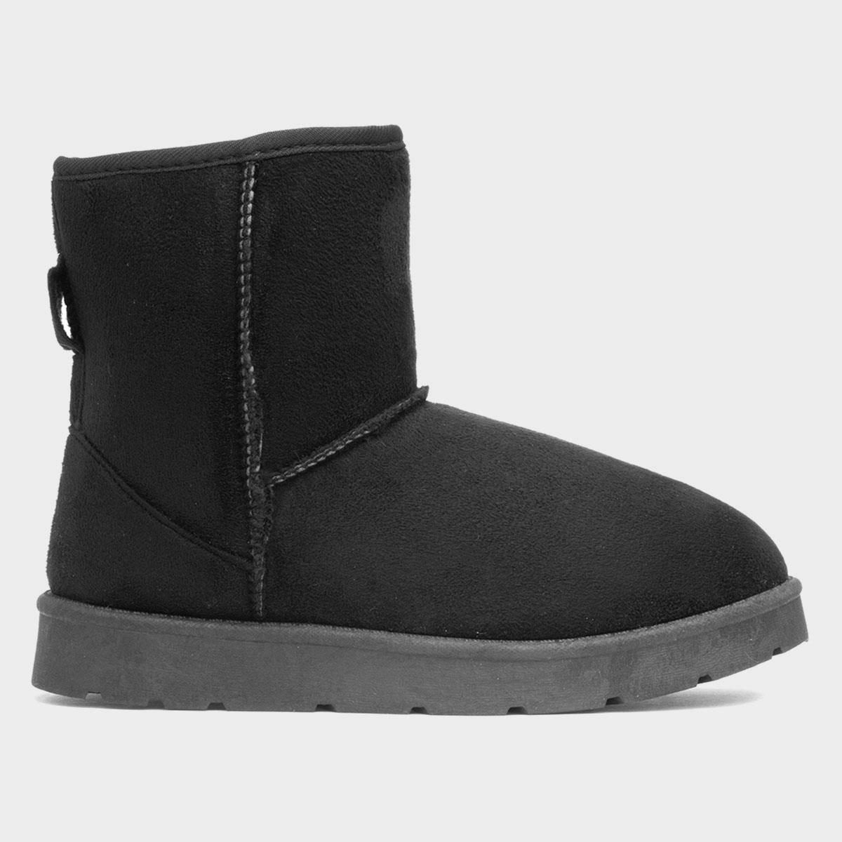 Truffle Tori Womens Black Ankle Boot-17045 | Shoe Zone