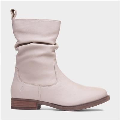 Emilia Womens Nude Leather Boot