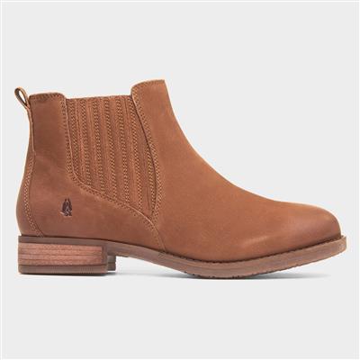 Edith Tan Womens Leather Boot