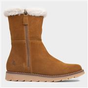 Hush Puppies Mary Womens Tan Suede Calf Boot (Click For Details)