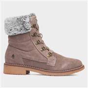 Hush Puppies Florence Women Taupe Ankle Boot (Click For Details)