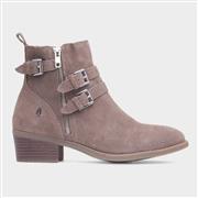 Hush Puppies Jenna Womens Taupe Leather Boot (Click For Details)