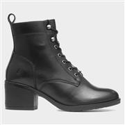 Hush Puppies Harriet Womens Black Leather Boot (Click For Details)