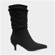 Krush Kat Women's Black Heeled Calf Boot (Click For Details)