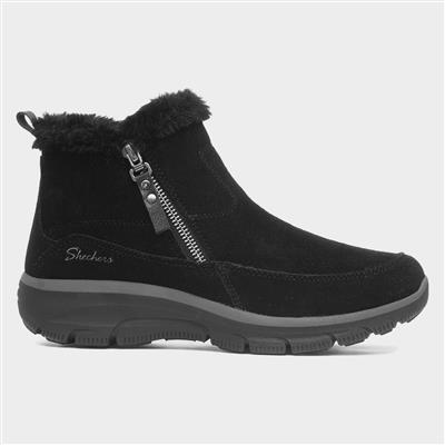 Easy Going Cool Zip Womens Black Boot