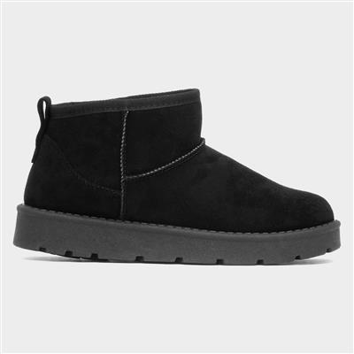 Gracie Womens Black Ankle Boot