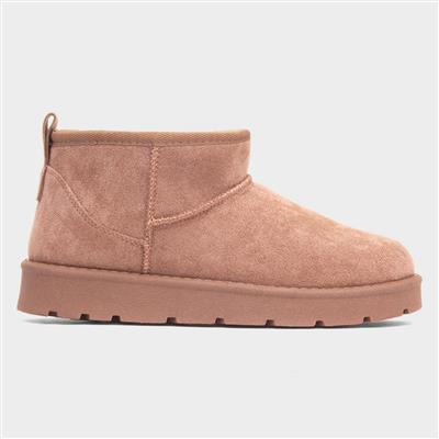 Gracie Womens Mocha Ankle Boot