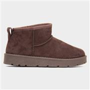 Truffle Gracie Womens Chocolate Ankle Boot (Click For Details)