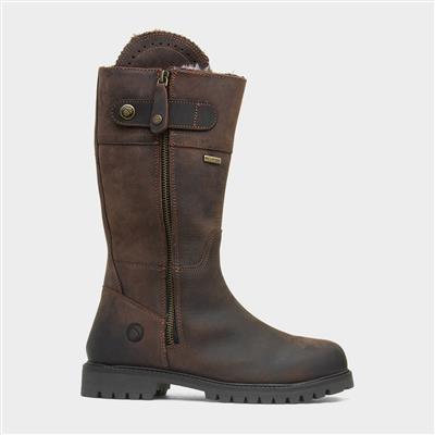 Bushcombe Womens Brown Leather Boot