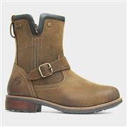 Cotswold Kinsham Womens Khaki Leather Boot (Click For Details)