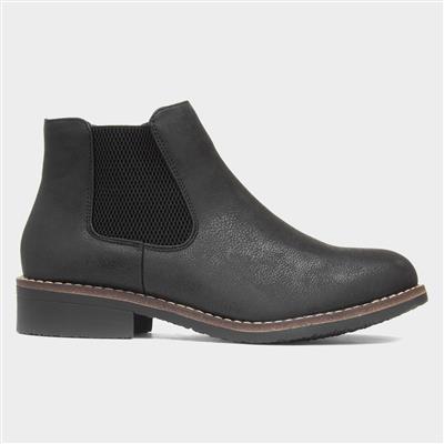 Mollie Womens Black Chelsea Boot