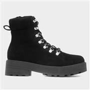 Krush Stella Women's Black Chunky Wide Fit Boot (Click For Details)