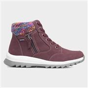 Lunar Buttermere Womens Burgundy Ankle Boot (Click For Details)