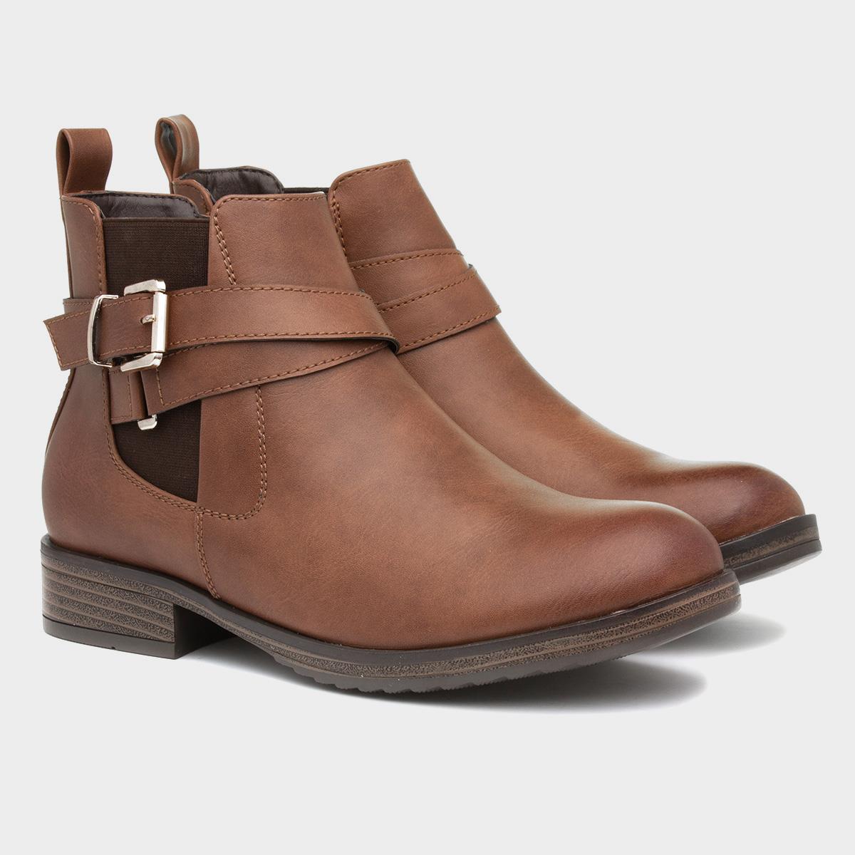 Girls tan hot sale chelsea boots