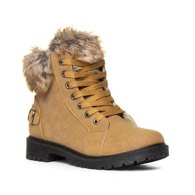 womens tan lace up boots