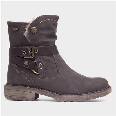 Clare Womens Brown Ankle Boot