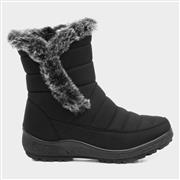 Softlites Joy Womens Black Faux Fur Boot (Click For Details)