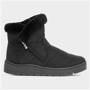 Softlites Jas Womens Black Faux Fur Boot (Click For Details)