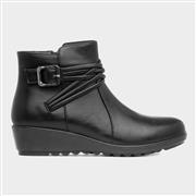 Next black wedge boots hotsell