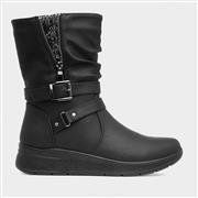 Softlites Jenna Womens Black Calf Boot (Click For Details)