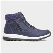 Lunar Buttermere Womens Navy Ankle Boot (Click For Details)