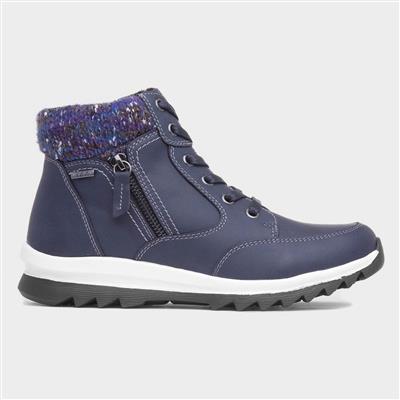 Buttermere Womens Navy Ankle Boot