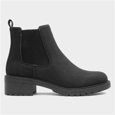 Morag Womens Black Chelsea Boot