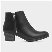 Lilley Mila Womens Black Ankle Boot (Click For Details)