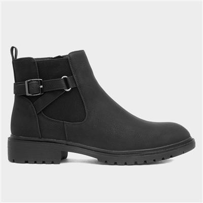 Matilda Womens Black Ankle Boot