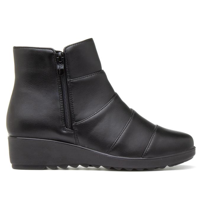 shoe zone womens wedge boots