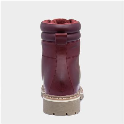 Lilley & Skinner Ontario Womens Burgundy Boot-187019 | Shoe Zone