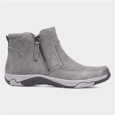 Veda Womens Grey Ankle Boot