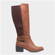 Lilley Michelle Womens Tan Knee High Boot (Click For Details)