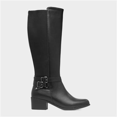 Lilley Michelle Womens Black Knee High Boot 18823 Shoe Zone