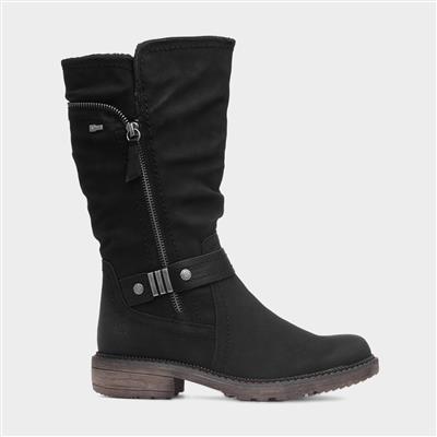 Zaria Womens Black Calf Boot