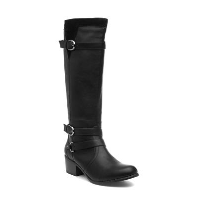 womens black riding boots