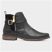 Rieker Antistress Womens Black Leather Ankle Boot (Click For Details)