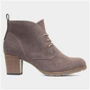 Marco Tozzi Womens Brown Heeled Boot (Click For Details)