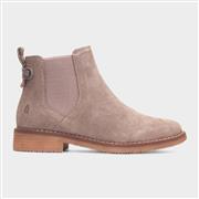 Hush Puppies Maddy Womens Grey Leather Boot (Click For Details)