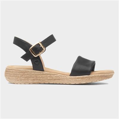 Sara Womens Black Sandal