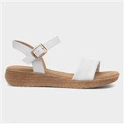 Heavenly Feet Sara Womens White Sandal (Click For Details)