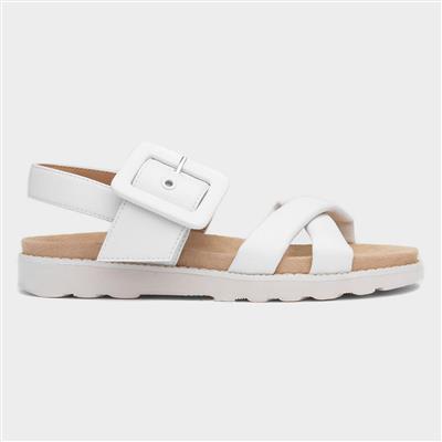 St Tropez Womens White Sandal