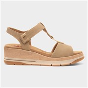 Relife Mandalay Womens Beige Wedge Sandal (Click For Details)