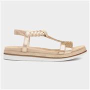 Lilley & Skinner Seychelles Womens Gold Sandals (Click For Details)