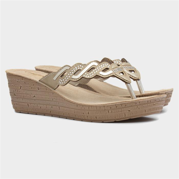 Fergalicious charity sale wedge sandal