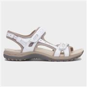 Free Spirit Frisco Womens White Easy Fasten Sandal (Click For Details)