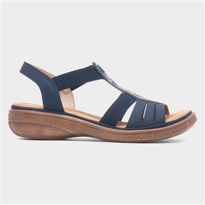 Selina Womens Navy Sandal