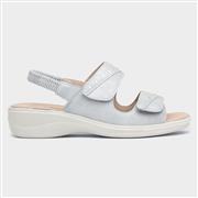 Softlites Selma Womens Grey Easy Fasten Sandal (Click For Details)